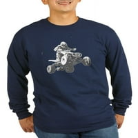 Cafepress - ATV Racing - tamna majica s dugim rukavima