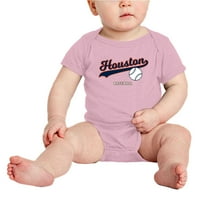 Slatka Houston Baby Bodysuits bejzbol ventilator za djecu dres za dječake Djevojke