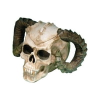 Human skelet Evil DeMon Devil Ram Horn Vampire Ashtray Stish SAD