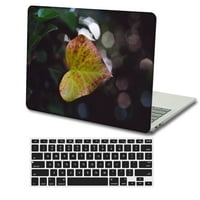 Kaishek je samo kompatibilan MacBook Pro S Case ReL. Model A1398, plastična zaštitna futrola tvrda poklopac + crna poklopac tastature, biljke serije 0221