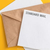 Velika prednastavljena standardna maila maila, SLIM 1854, ultra tanak dizajn, dojam veličine 1-13 16 za 2-1 2