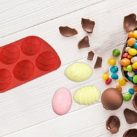 Jeashchat Uskršnje ukrašavanje čišćenje uskršnje jaja silikonska čokoladna kalupa DIY kreativni kalup