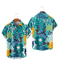 Bangyanf ljetni crtani lilo i ubod jedinstvena visoka kvalitetna majica izdržljiva umjetnost za muškarce