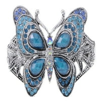 Alilang leptir manžetne narukvice obojene rinestone široke narukvice pokloni
