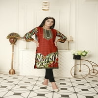 Pakistanski indijski kurtis za žene indijski stil do plus veličine meke lanene tkanine