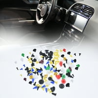 Jygee Push Pins Universal plastični zatvarač za bakper za automobile Unutrašnjost na ploči Naručite veličinu boja nasumično