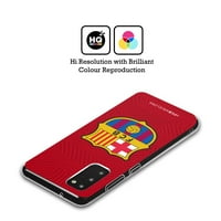 Dizajni za glavu Službeno licencirani FC Barcelona Crest Crveni mekani gel Kućište kompatibilan sa Samsung Galaxy S 5g