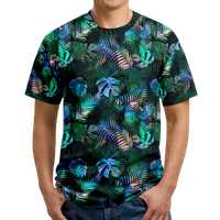 Tropske košulje za muškarce 3D odmor Skraćeno rukav ljetni preveliki vrhovi TEE majica, odrasli-5xl,