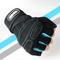 Biplut par za zaštitu ručnog zgloba podstavljene fitness rukavice najlonske vlakne na pola prsta otporna