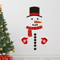 AirPow Božićni poklon oznake Božićni snjegović Hladnjak naljepnica za hlađenje prozora ukrasna vrata