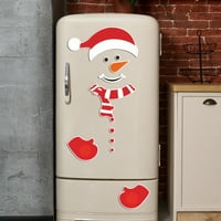 WPWXIN Snowman Hladnjak Magnets Slatki smiješni magnet hladnjaka Naljepnice za hlađenje Božićne ukrase