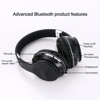 Frostluinai bežični preko uši Bluetooth slušalice za muškarce