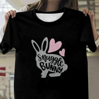 Usched Bunny Crew vrat kratkih rukava majica roditelj-dječja odjeća za porodicu