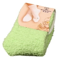 Čarape za kompresiju Muškarci Početna Žene Djevojke Meko krevet Podne čarape Fluffy topla zima čista