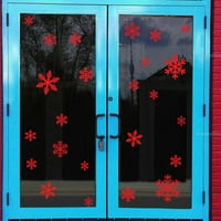 Snowflake božićne zidne naljepnice naljepnice za prozor Božićni ukrasi