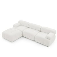 Modularni presjek kauč, gumb snimka dizajnirana Cloud Sofa DIY kombinacija, u obliku kauča sa reverzibilnim osman
