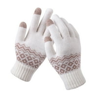 Zimske rukavice unise Neklizaju tople zimske umjetne ručne rukavice ručne rukavice rukavice, tamno plava