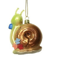 Odmor ukras Jolllity Snail Glass Spring Uskrs Retro Kitsch Go3080