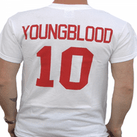 Dean Youngblood Mustangs dres Majica Mlada krv Rob Lowe 80-ih Hokejski film