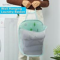 Warkul viseći rublje za rublje, prijenosna torba za pranje rublja, sklopiva mreža za mršavljenje prljava