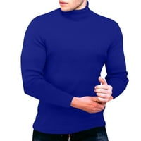 Majica Muška modna pamučna majica Sportska ffitness Vanjska čvrsta majica uska košulja s dugim rukavima