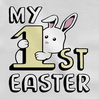 TStars Boys Unise Uskršnje praznične košulje Moj 1. uskrsni poklon slatka majica sa sretnim uskršnjim majicama Uskrsnim poklonima za dječački dječji bodysuit