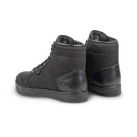 Cortech 'The Freshman' Solid Crna casual Street Canvas visoke cipele za jahanje 10