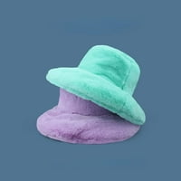 Cocopeantnts Harry kašika plišana gljive oblačno šešir Zimsko meko sklopivo zadebljanje drži topli muški ribarski šešir velikih oboda