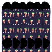 THEADWAGE LJEVNOSNI DRŽAVNI SOCKS Ljetni lubenici pokloni za žene Muškarci FoodIe pokloni 6-par Novelty čarape za posade