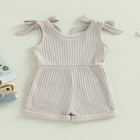 Shuttle Tree Toddler Djevojka odjeća za bebe Summer bez rukava Slatka Halter Romper jednodijelna kombinezona