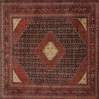 Ahgly Company u zatvorenom pravokutniku Tradicionalni šafran Red Perzijski prostirke, 5 '8'
