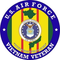 U.S. Air Form Vietnam Veteran zakrpa naljepnica