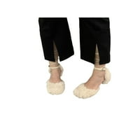 ROTOSW ženske sandale lepršave haljine cipele za gležnjače strapne sandale nonslip čipka u kaznene cipele