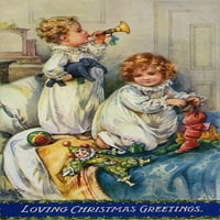 Božićni dan Poster Print Mary Evans Peter i Dawn Cope Collection
