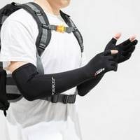 Naiyafly dugi rukav rukav na ledu svilene prozračne UV zaštite za zaštitu od sunca za sunčanje za biciklističku