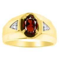 Diamond & Tiger Eyey Ring Sterling Srebrna ili žuta pozlaćena