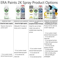 Za Mercedes Točno podudaranje aerosol sprej za dodir Up up Paint Sprayma 2K Clearcoat Primer i Pro Prep komplet - odaberite boju