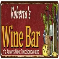 Roberta's Vinski bar Crvena kuća Kuhinjski dekor Znak 108240056190
