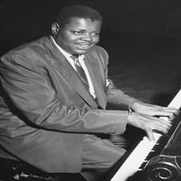 Oscar Peterson Iconic Jazz Great Sviraj klavir poster