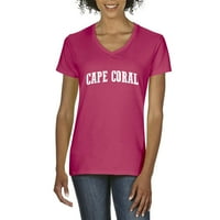 Arti - Ženska majica V-izrez kratki rukav - Cape Coral