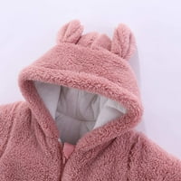 -Dobrojite novorođene bebe medvjeda debljine smrtne zimske toplotne kapuljače za mirovanje