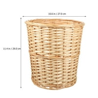 Wicker Basket Wicker Woven otpad kantursko kućno skladištenje Košarica za kućnu upotrebu cvjetne košarice