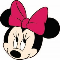 Minnie Mouse Slatko lice crtani lik crtani crtani dekori zidne naljepnice Dizajn Dizajn za dečke dječake Dječja soba Spavaća soba Dječji vrtić Kućni dekor Naljepnice Vinil ukras
