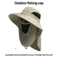 GERICH vanjska krema za sunčanje za sunčanje blokiranje ribolovne kape Sklopivi prozračan šešir za planinarenje