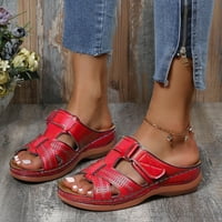 Ženska otvorena nožna pojaseva na platformi sandale sandale za žene za žene Platform Summer Udoban insole