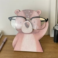 LisingTool božićni ukrasi slatke farme životinjske naočale okvir kućni ured ukras slatke kreativne naočale