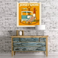 Jersey Shore, Woodblock