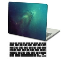 Kaishek Kompatibilan MacBook Pro 13 Kućište za otpuštanje A1425, plastični poklopac tvrdog kućišta + crni poklopac tastature, Galaxy A 0060