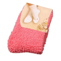 Ženske kuće za djevojke meko krevet podne pahuljice tople zimske čiste čarape