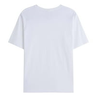 Muškarci Ležerne prilike T-majice Okrugli vrat crtani tiskani kratki rukav Tors Majica Leisure Muška